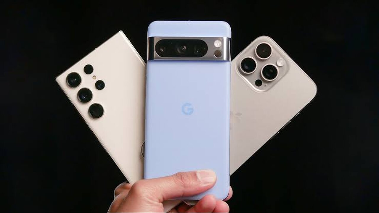 Pixel 8pro vs iPhone 15pro vs s23 ultra camera test