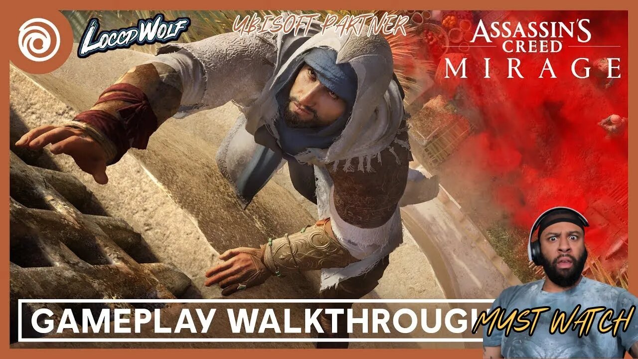 Assassin's Creed Mirage: Gameplay Walkthrough | Ubisoft Forward (REACTION)