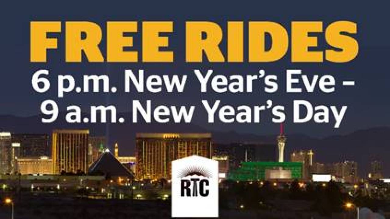 RTC offering free and safe transit rides this New Year’s Eve