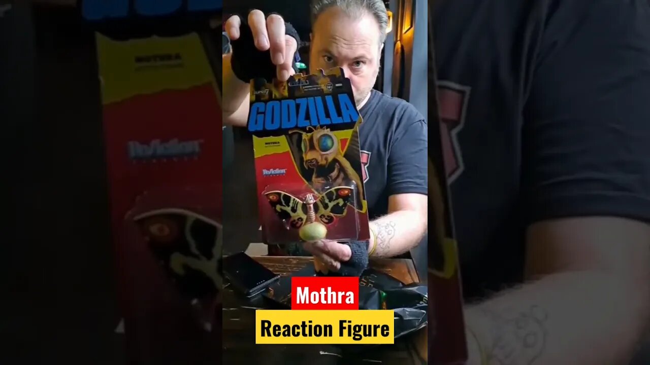 Mothra - ReAction Figure from @GODZILLA OFFICIAL by TOHO #Super7 #Shorts