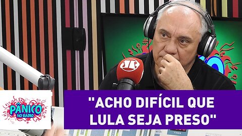 "Acho difícil que Lula seja preso", acredita Marcelo Rezende | Pânico