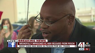 Ricky Kidd freed from Missouri prison