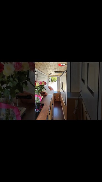 🔥Sprinter Van Conversion Tour under 1 min - REAL home on wheels! #shorts #vanlife #trending #viral