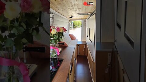 🔥Sprinter Van Conversion Tour under 1 min - REAL home on wheels! #shorts #vanlife #trending #viral