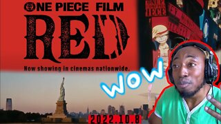 One Piece Film RED Official Times Square TAKEOVER REACTION By An Animator/Artist