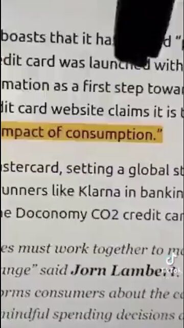 Your Master Card Will Be the MASTER of Your Social Credit Score