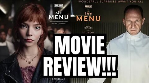 THE MENU Movie Review!!- (RIGHT-WING TRIUMPH, Light Spoilers, Early Screening!)... 😱❤️🤯💯☠️🔥🍿😎🥺🥳😂👌