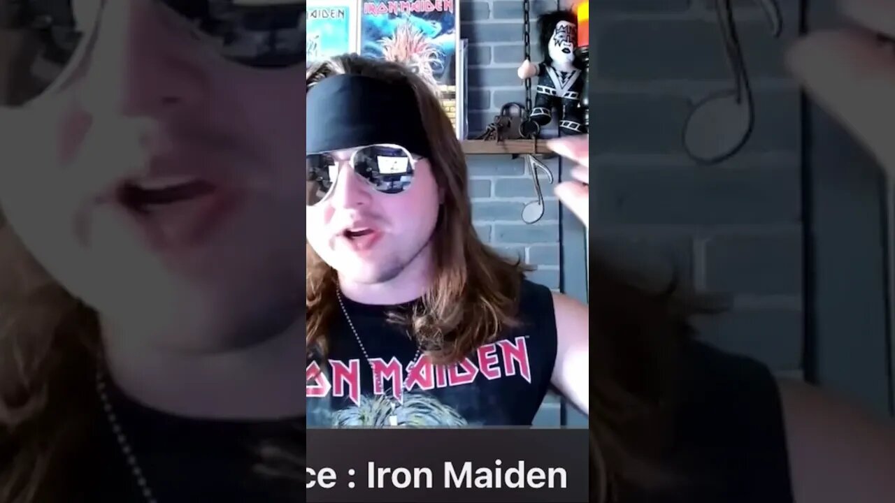 Powerslave ranks WHERE?!?!? #ironmaiden #ironmaidenreaction