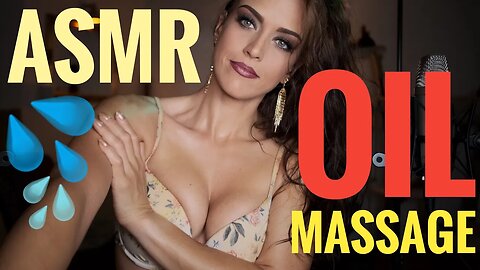 ASMR Gina Carla 💦😲 Oil Massage! Let’s relax together!