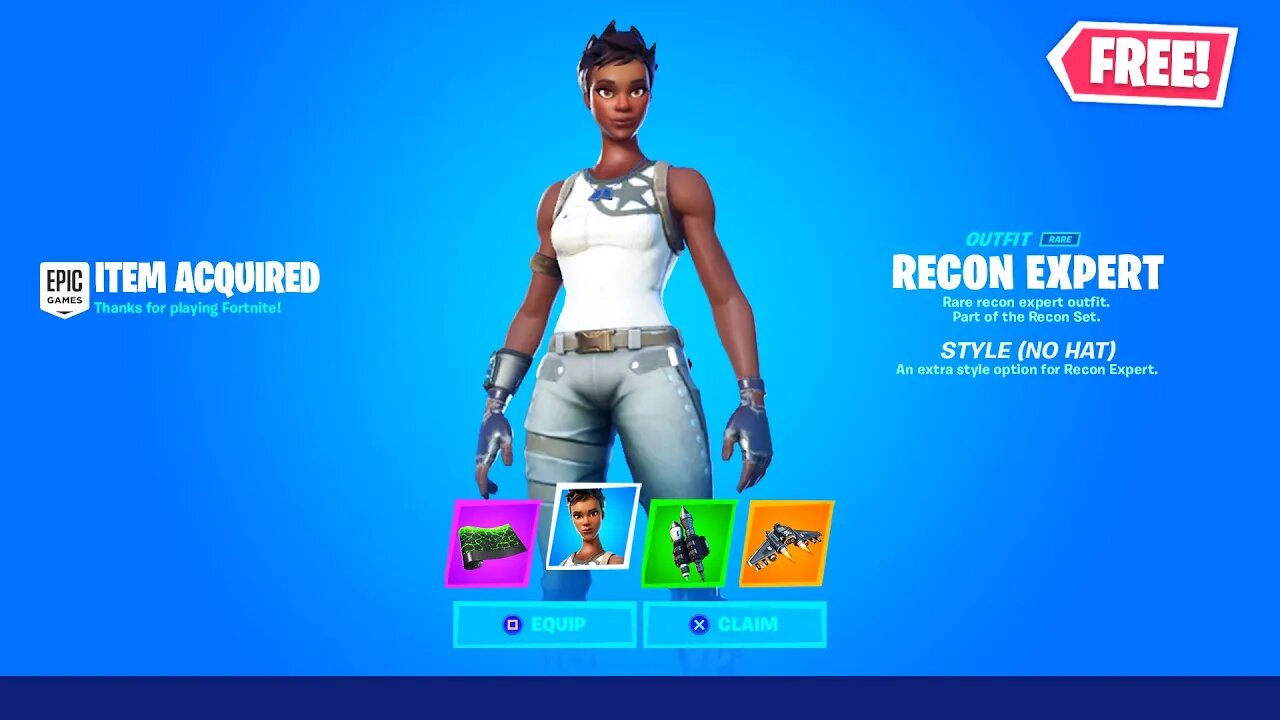 NEW *FREE* REWARDS IN FORTNITE UPDATE! (Recon Expert)