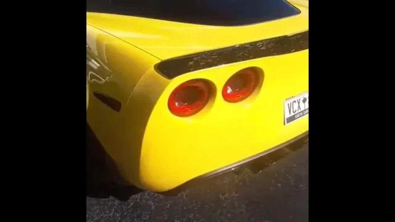 ⚠️loud noise, Modified Corvette