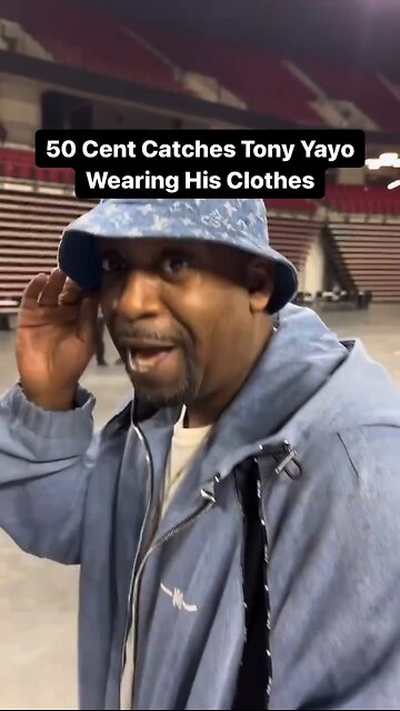 50 Cent catches Tony Yayo wearing his fit