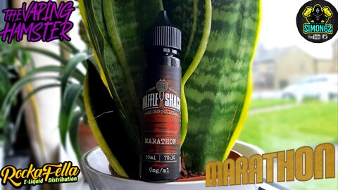 WAFFLE SHACK "MARATHON" E-LIQUID REVIEW #rockafelladistro#thevapinghamster#eliquid 🔞