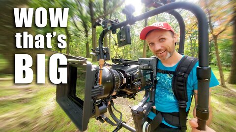 Cinema camera gimbal rig on a budget!