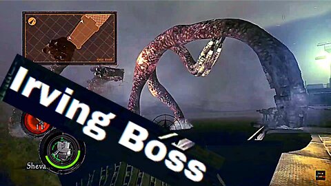 Epic Boss Irving Chapter 3-3 with Cloud and Pros | #residentevil5 #residentevil5gameplay #fyp #lol