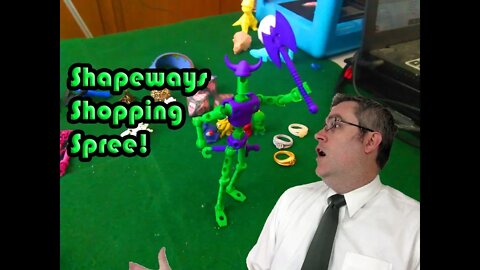 $200 at Shapeways gets a lot of cool stuff