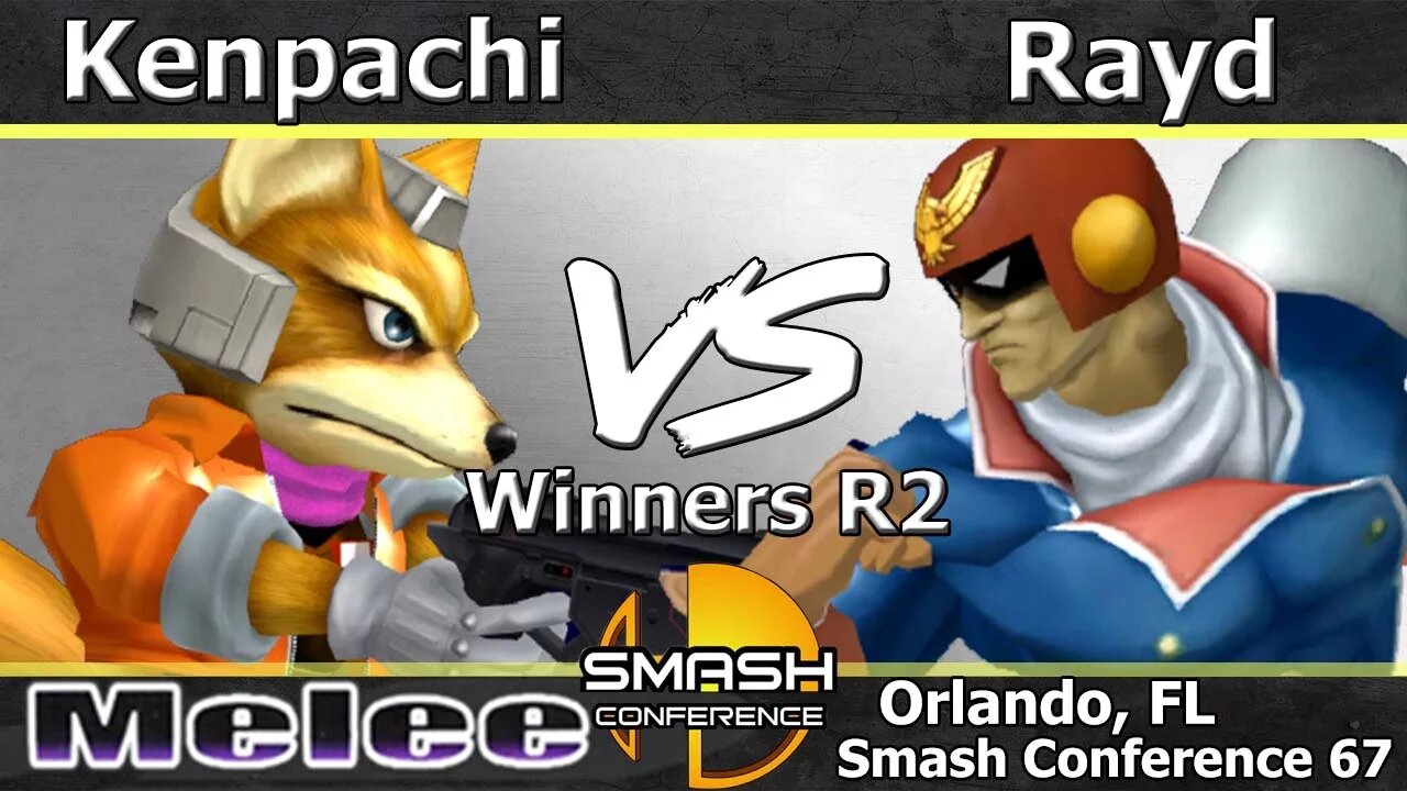 Kenpachi (Fox) vs. Rayd (C. Falcon) - Melee Winners R2 - SC:67
