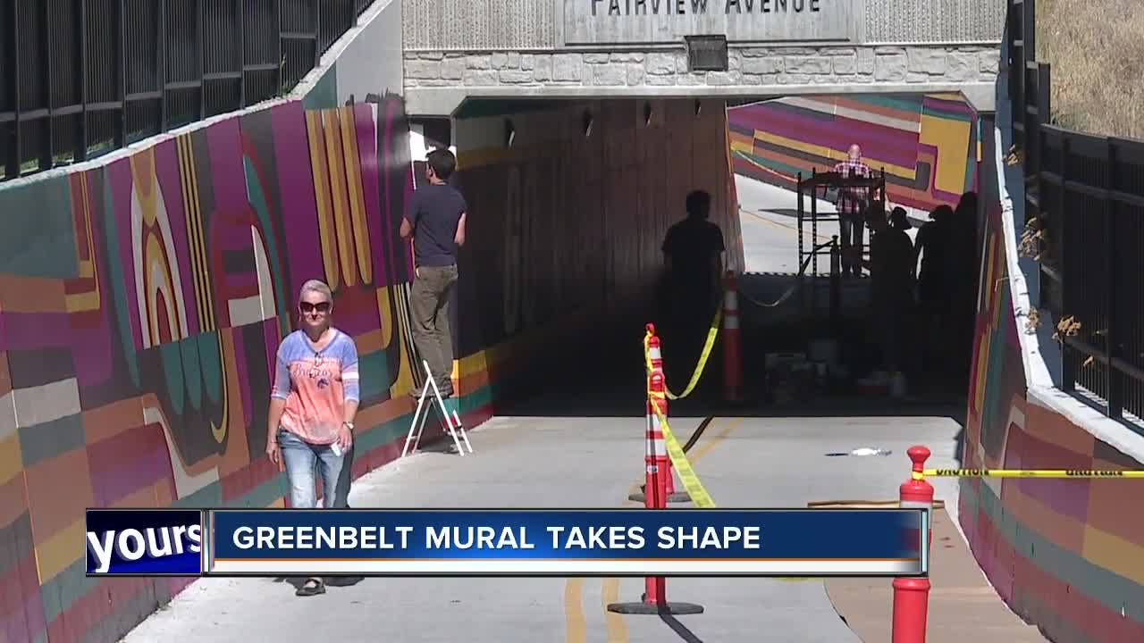 Greenbelt's Fairview Avenue underpass gets a vibrant makeover