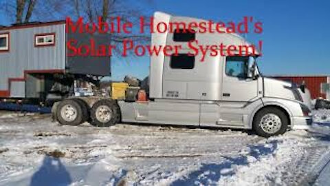 Mobile Homestead's Solar Power System!
