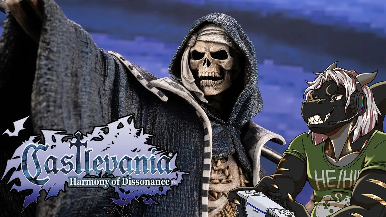 Castlevania Harmony of Dissonance › Detonado 07 A Morte nos explica sobre os 2 castelos!