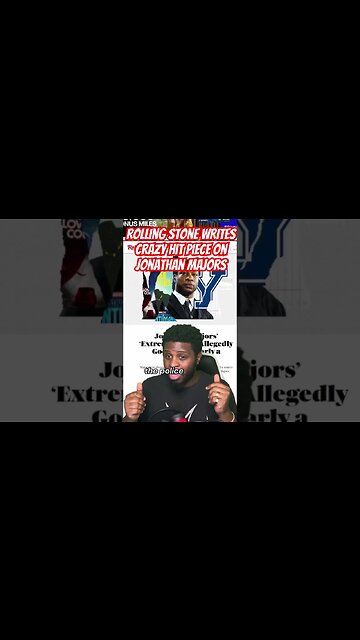 Rolling Stone Drops Wild Hit Piece on Jonathan Majors