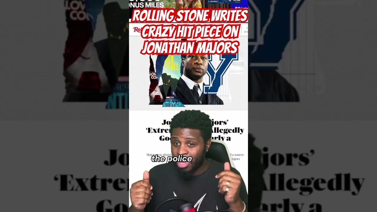 Rolling Stone Drops Wild Hit Piece on Jonathan Majors