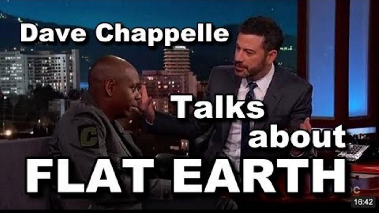 Dave Chappelle Talks Flat Earth On Jimmy Kimmel Live