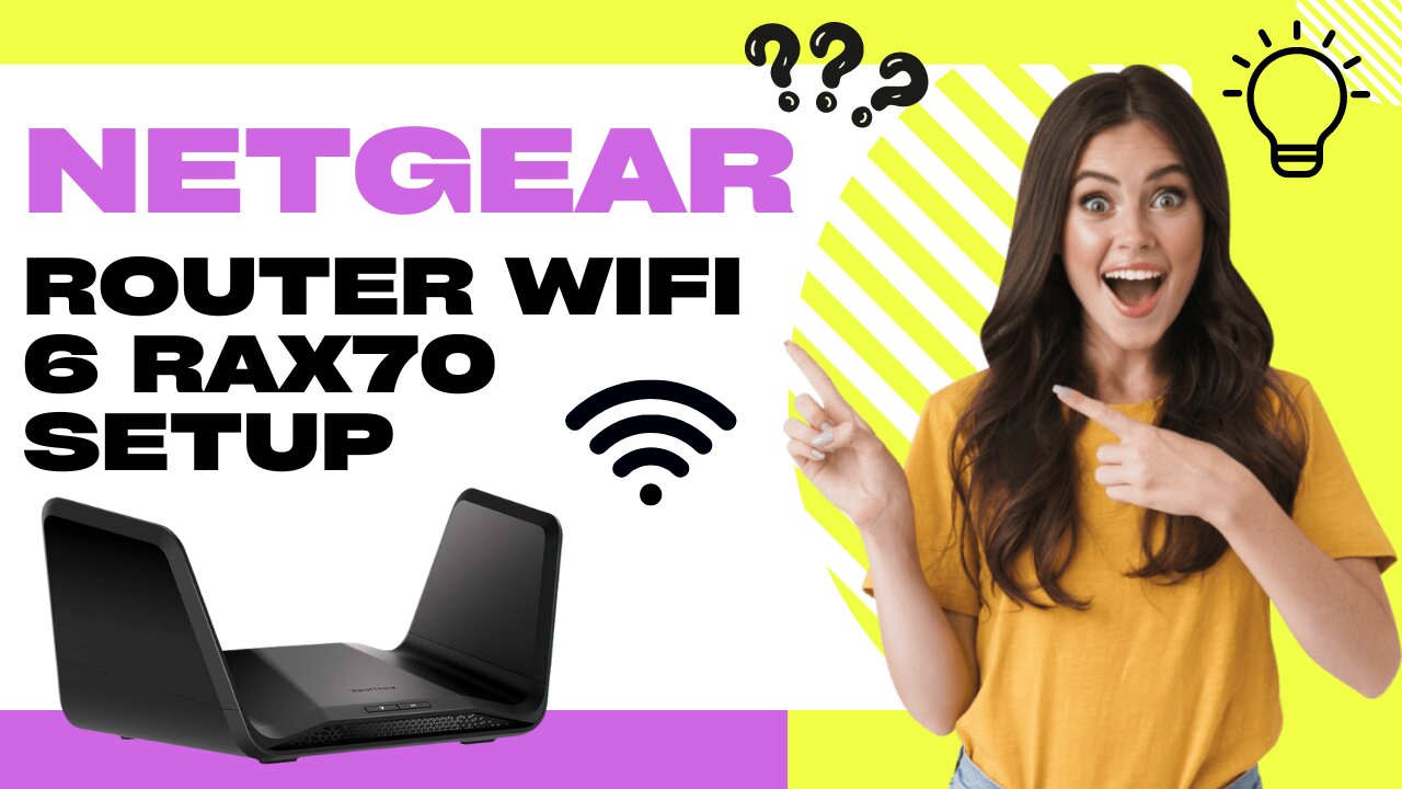 Netgear Router WiFi 6 RAX70