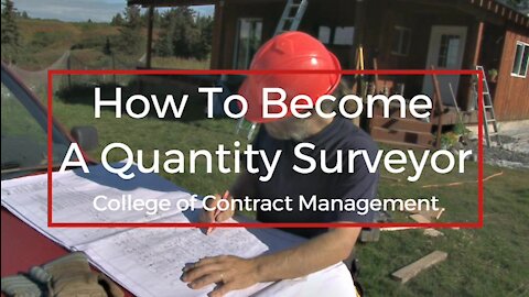 How To Become A Quantity Surveyor | Online