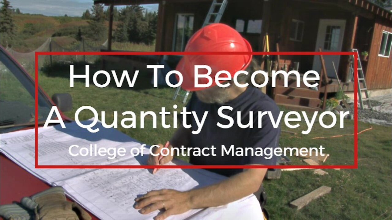 How To Become A Quantity Surveyor | Online