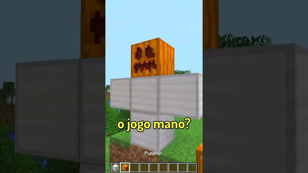 Eu quebrei o Minecraft!