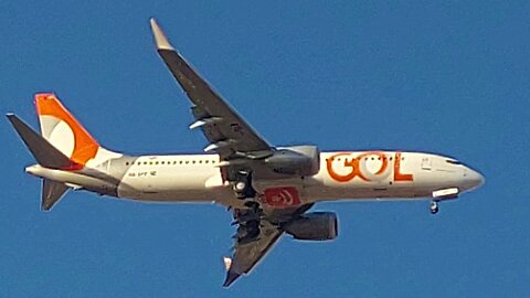 Boeing 737 MAX 8 PS-GPP coming from Salvador to Fortaleza