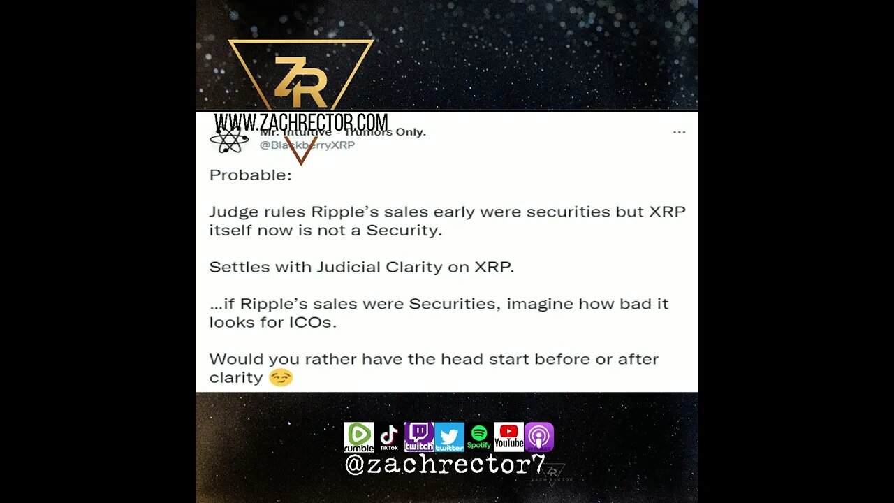 Ripple XRP Getting Head Start Before Clarity