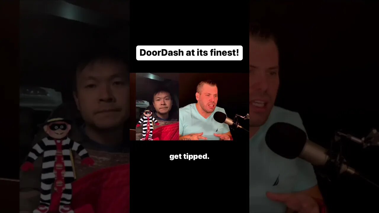 This is what DoorDash does with your food. #short