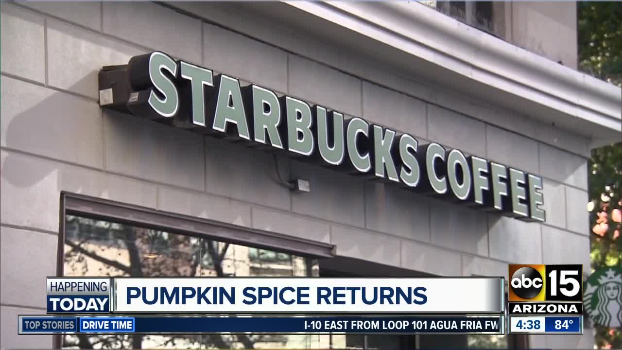 Starbucks brings back Pumpkin Spice Lattes in August