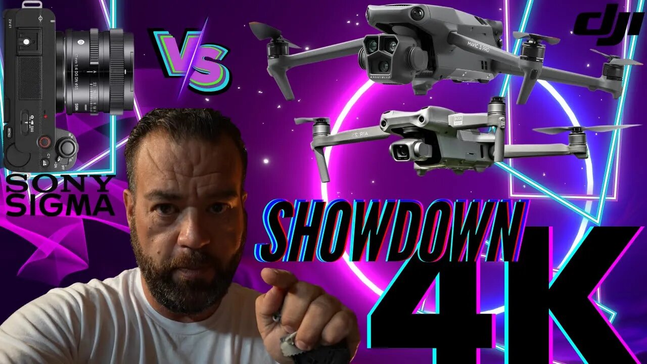 DJI Mavic 3 Pro & Air 2S VS. SIGMA 17MM F4 and ZV-E1 at The Sunsation Powerboat Fun Run 4K Showdown!