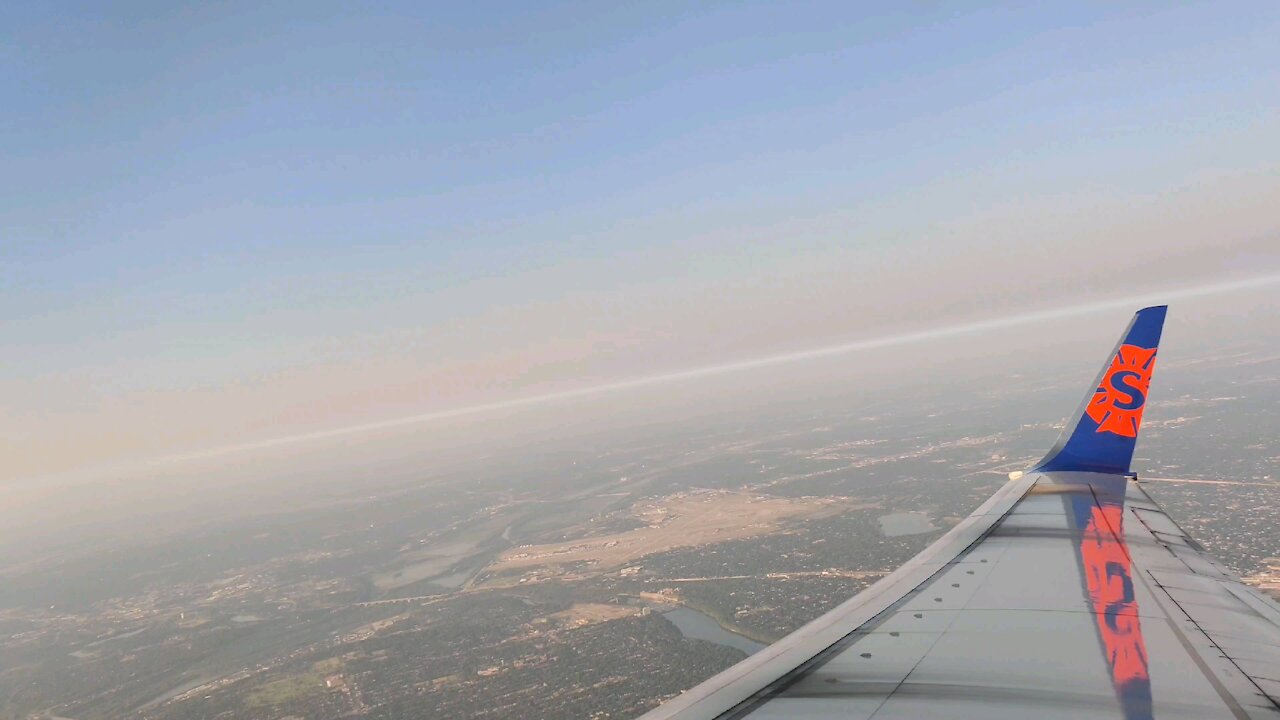 Airplane Take Off And Landing Timelapse