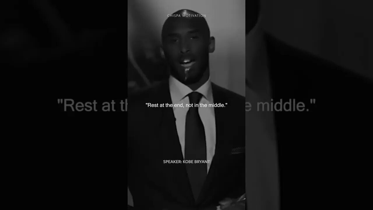 NEVER SURRENDER Powerful Motivational Speech by Kobe Bryant