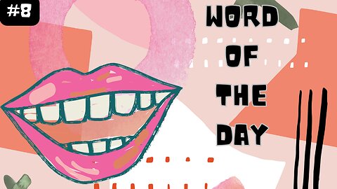 Word of the day _ #8