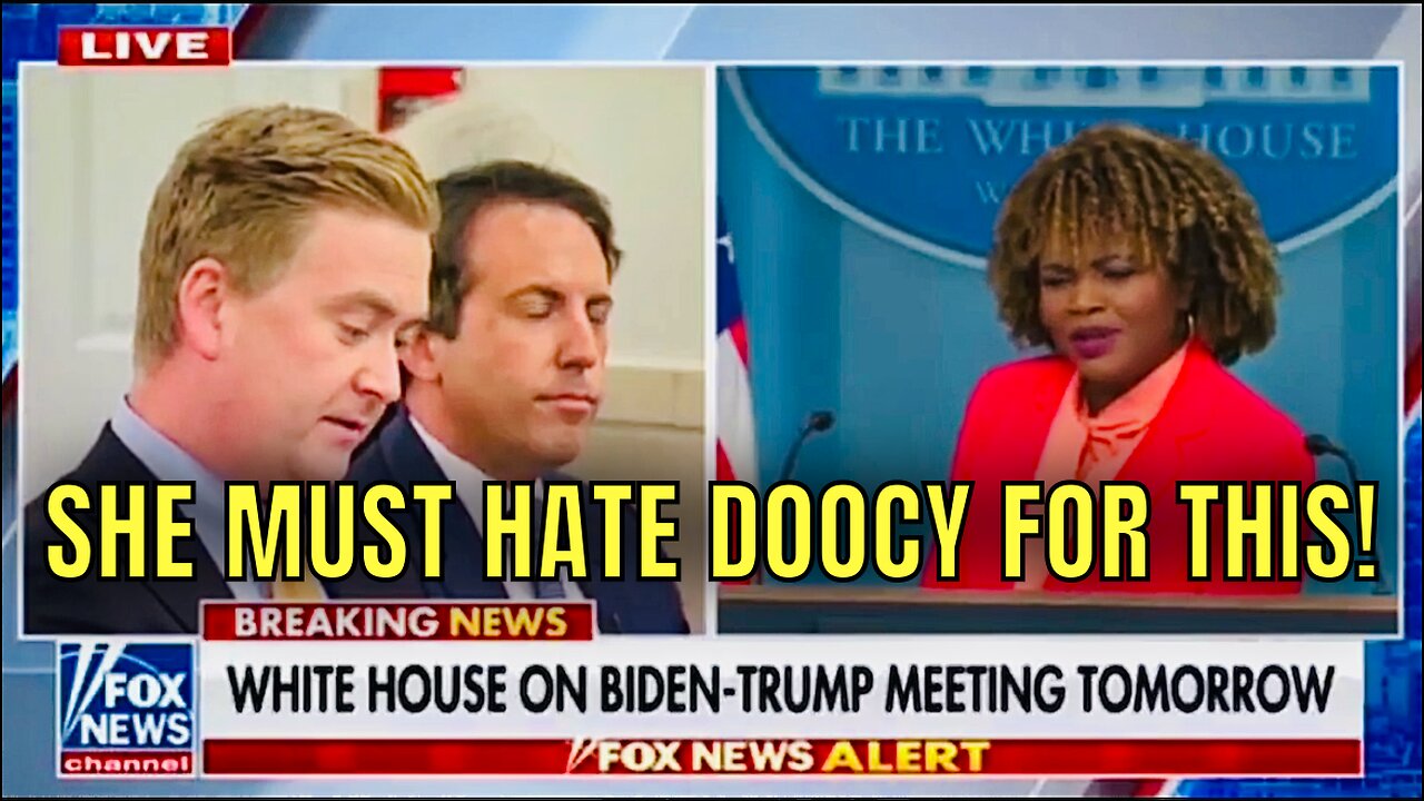 OHHH! DOOCY WENT THERE: “How AWKWARD was it for Biden and Harris to have a private lunch TODAY?”