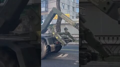 Russian Mine clearer has been brought to Donetsk