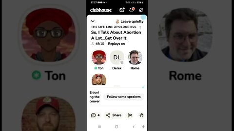 15 August 2022 #clubhouse