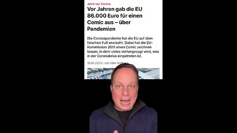 EU Ausgaben für Comics über Pandemien