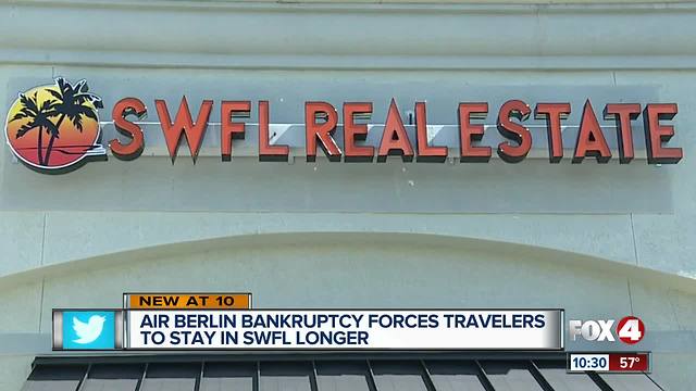 Air Berlin bankruptcy affecting Southwest Florida