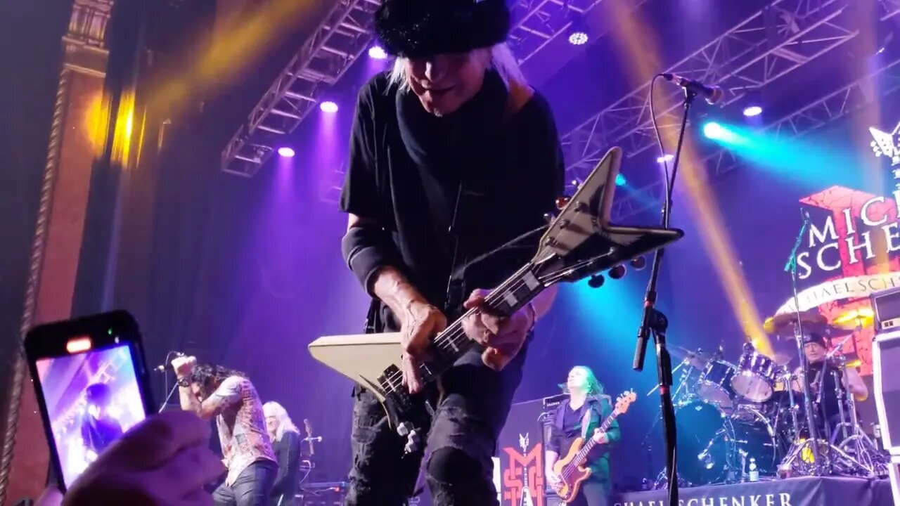 Michael Schenker - Rock Bottom PART 3 - Arcada Theater/Saint Charles, IL (Chicago) 10/8/22 1st Row