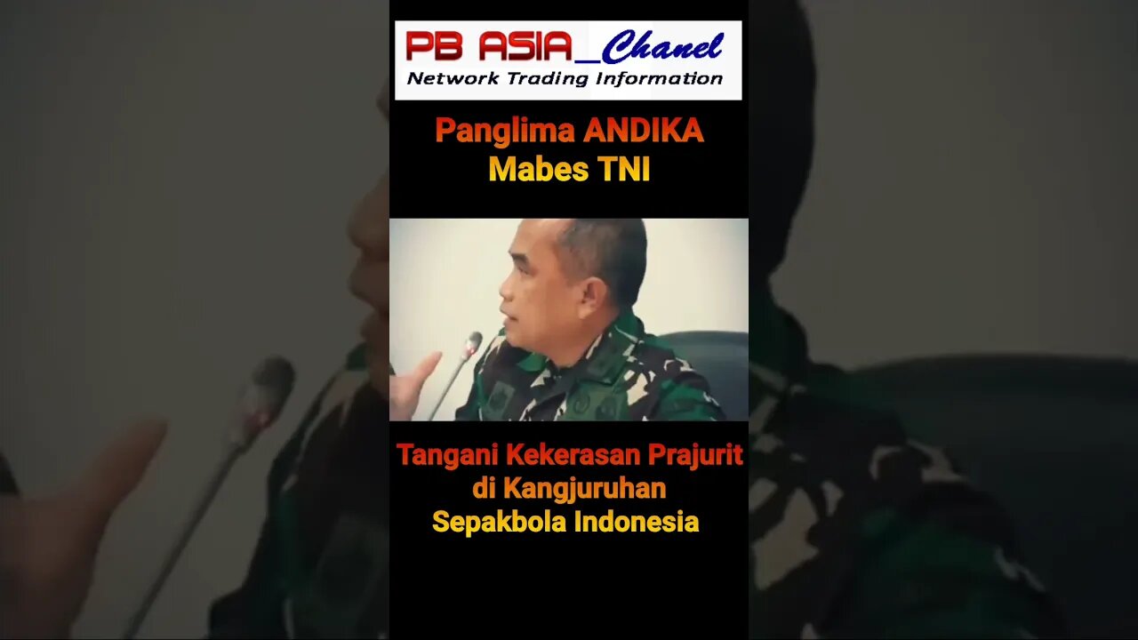 Panglima Andika Tangani #kekerasan #prajurittni #kanjuruhanmalang