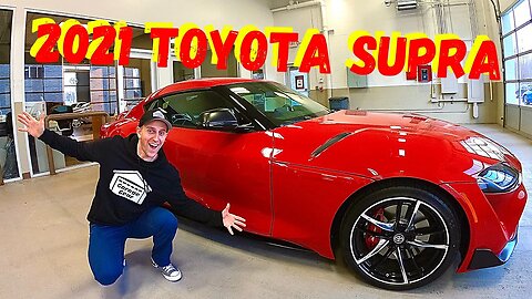 2021 TOYOTA GR SUPRA 3.0 PREMIUM Walkaround & Review - WORTH THE WAIT? - Basil Toyota