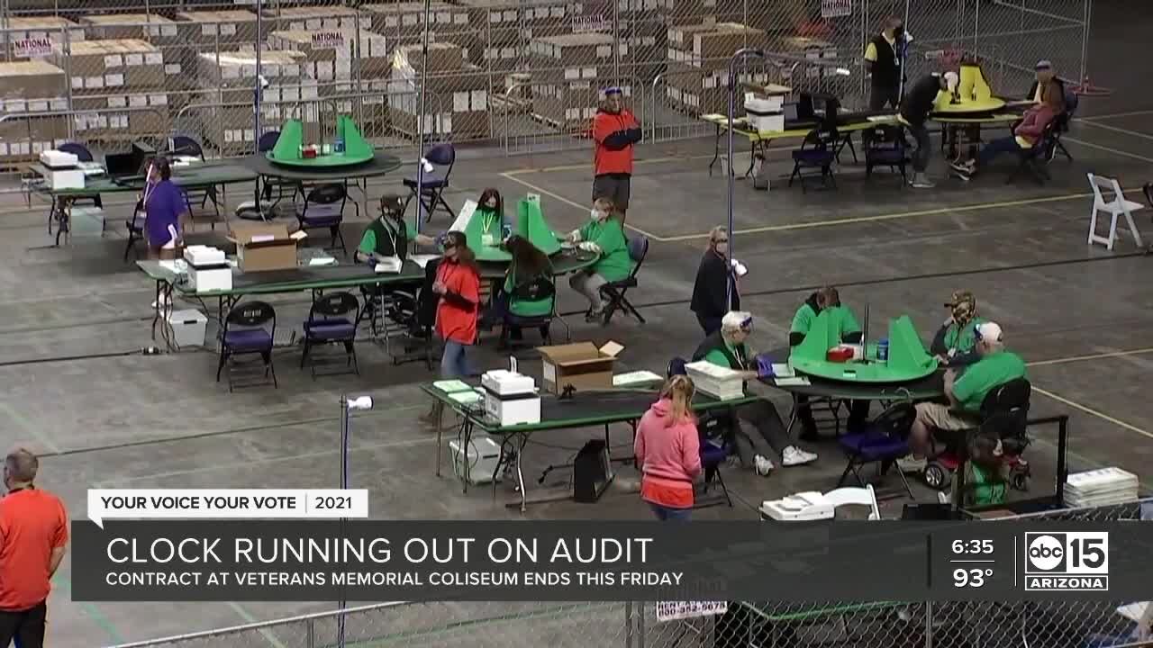 Election audit recount to pause for high school graduations