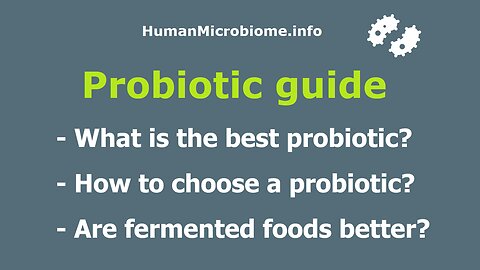 What is the best probiotic? How to choose a probiotic? Are fermented foods better? | Probiotic guide