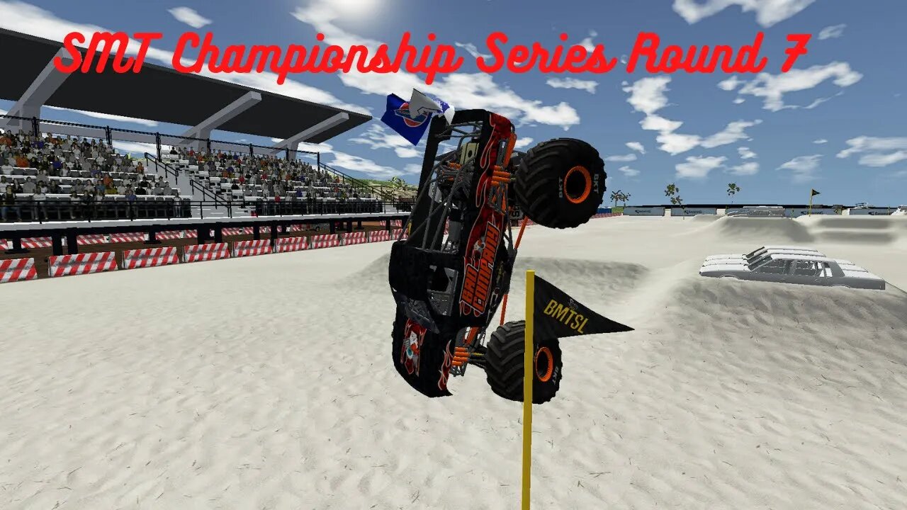 SMT Championship Series Round 7 BeamNG.Drive Monster Jam #BeamNGDriveMonsterJam